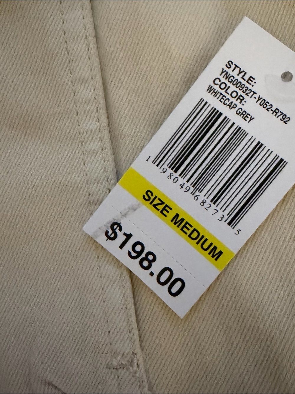 Scotch & Soda Amsterdam Cream Oversized Jacket Sz M NWT - Picture 11 of 13